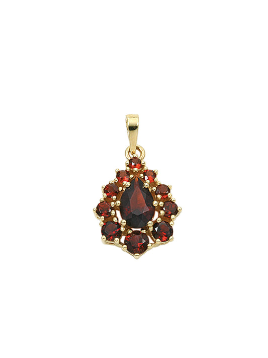 Adelia´s 333 Gold Anhänger mit Granat