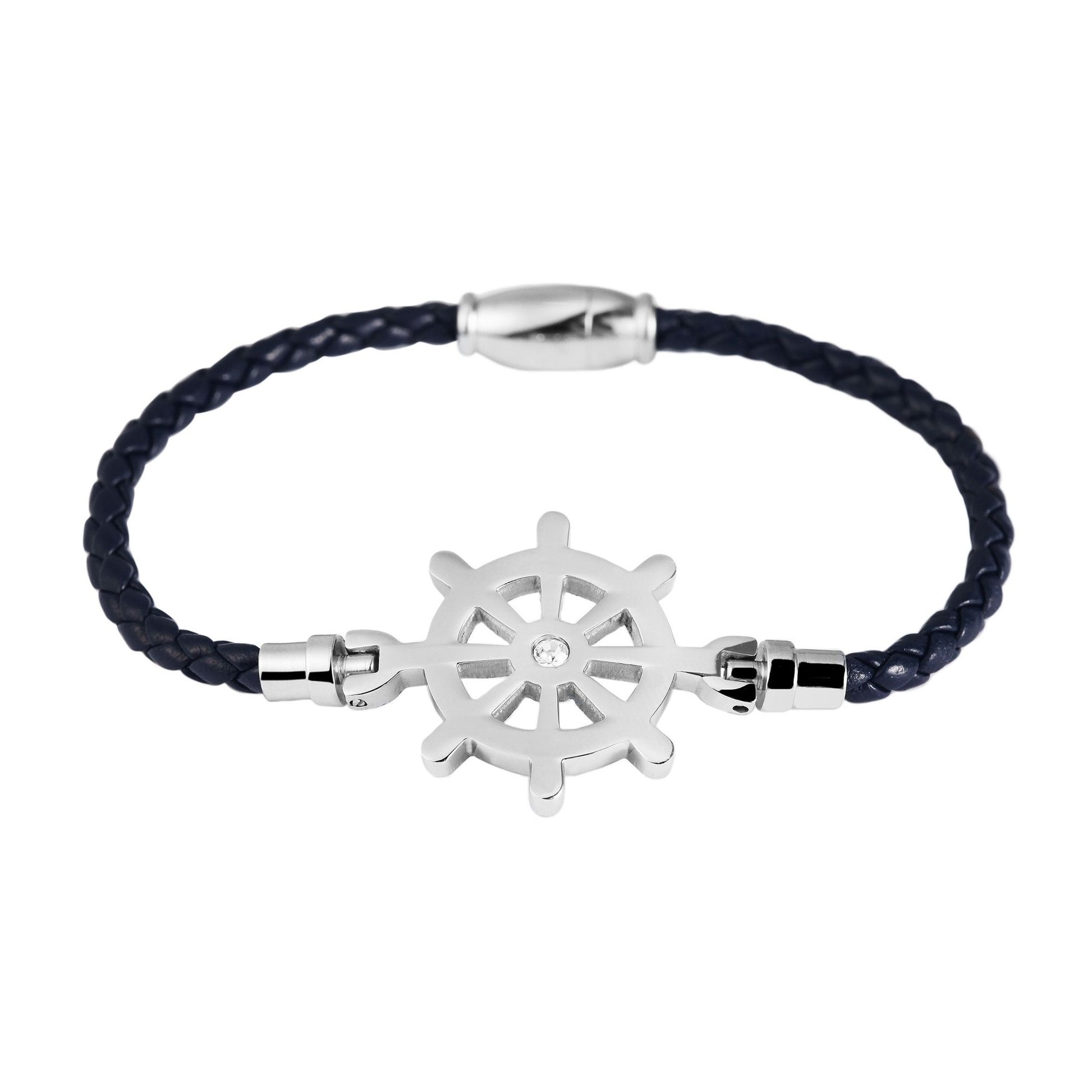 Damen Armband – Textilarmband aus Leder 18 cm