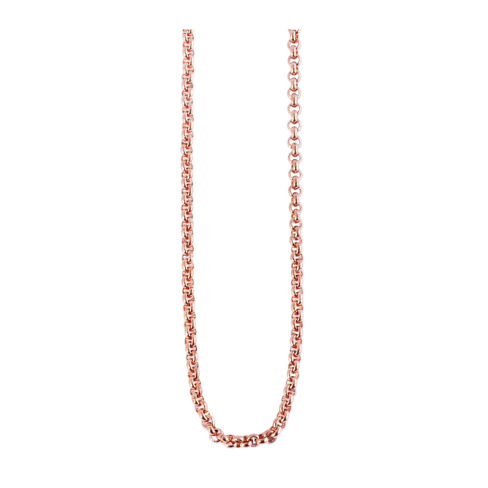 Unisex Halskette – Erbskette aus Edelstahl 40+5