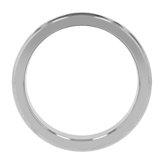 Damen Ring aus Edelstahl mit Strass Steinchen