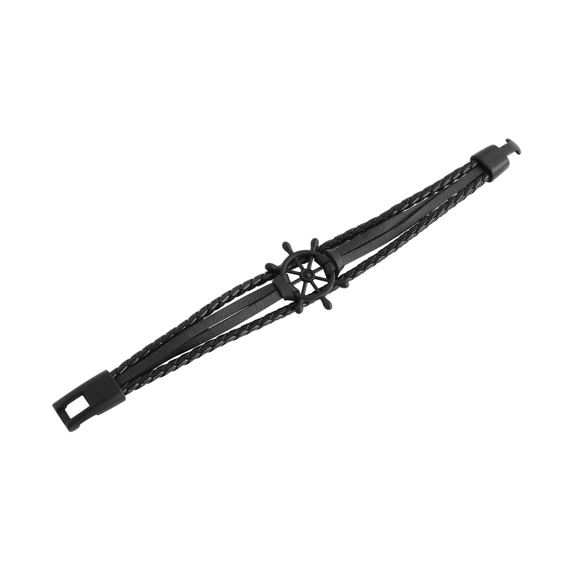 Unisex Armband aus Leder 23 cm