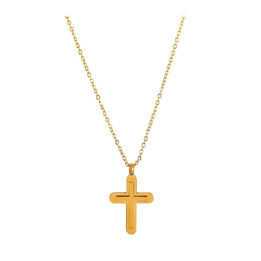 Unisex Anhänger – Kreuz Kreuzanhänger aus Edelstahl