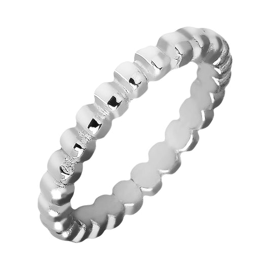 Damen Ring aus Edelstahl
