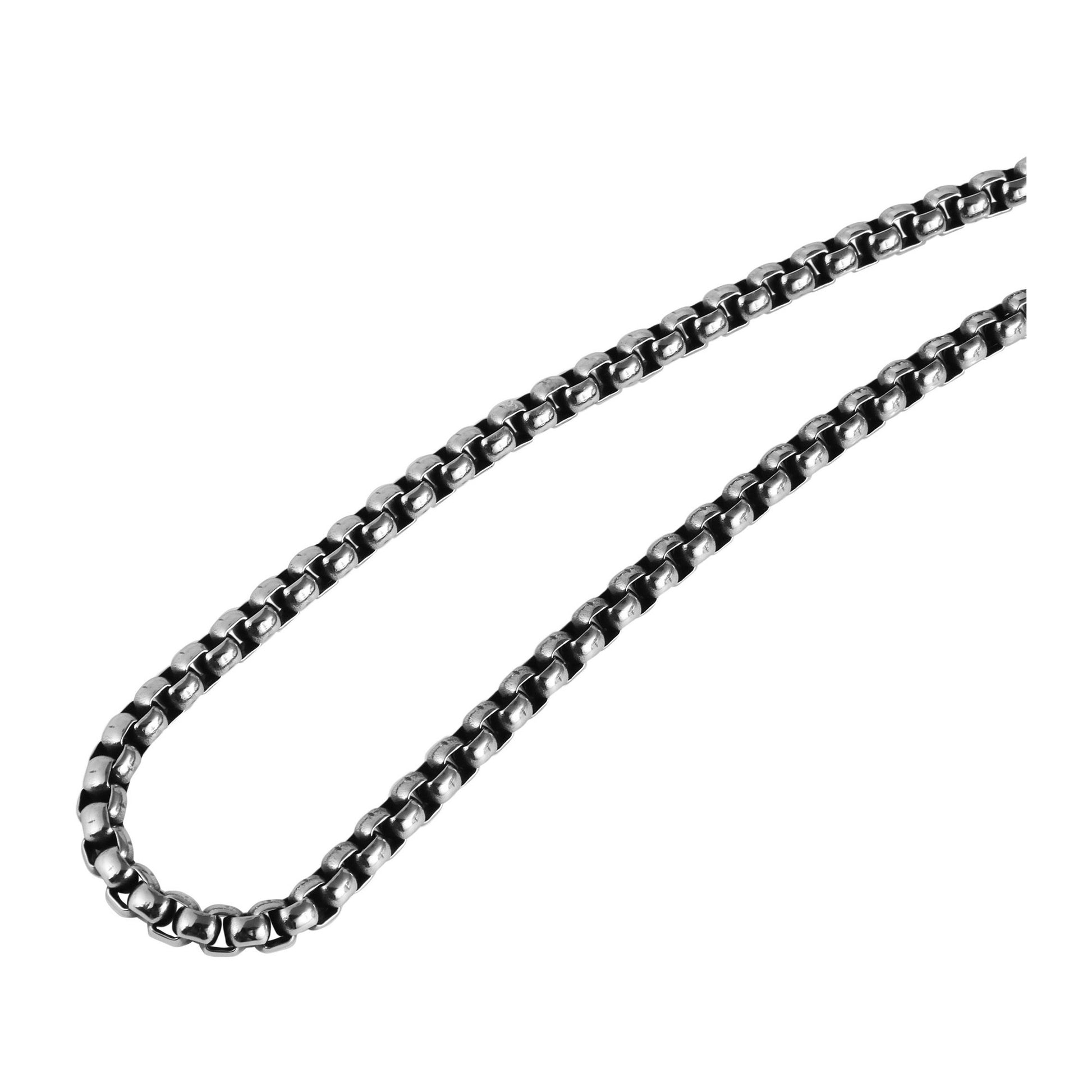 Herren Halskette aus Edelstahl 70 cm