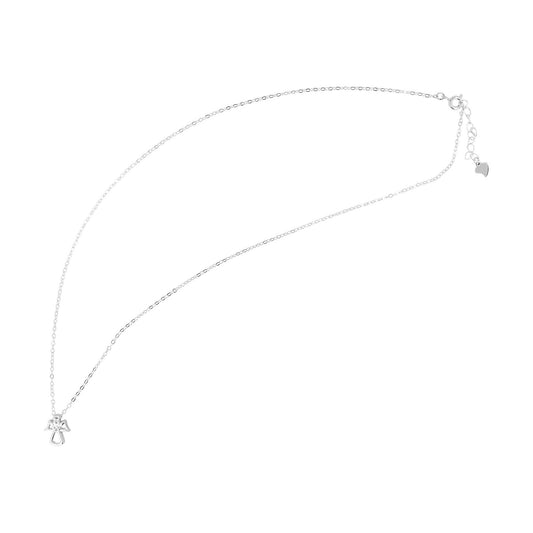 Damen Halskette mit Anhänger – Engel aus 925 Silber