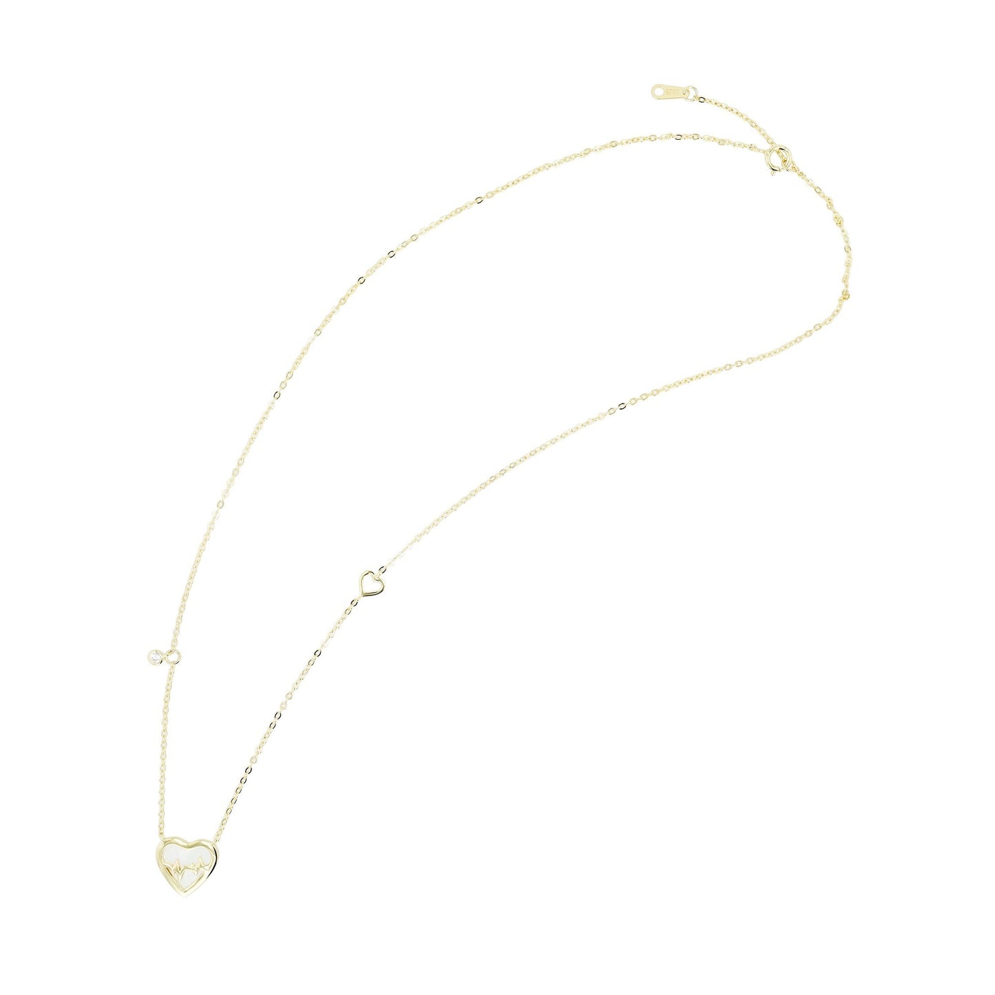 Damen Halskette mit Anhänger – aus 925 Silber