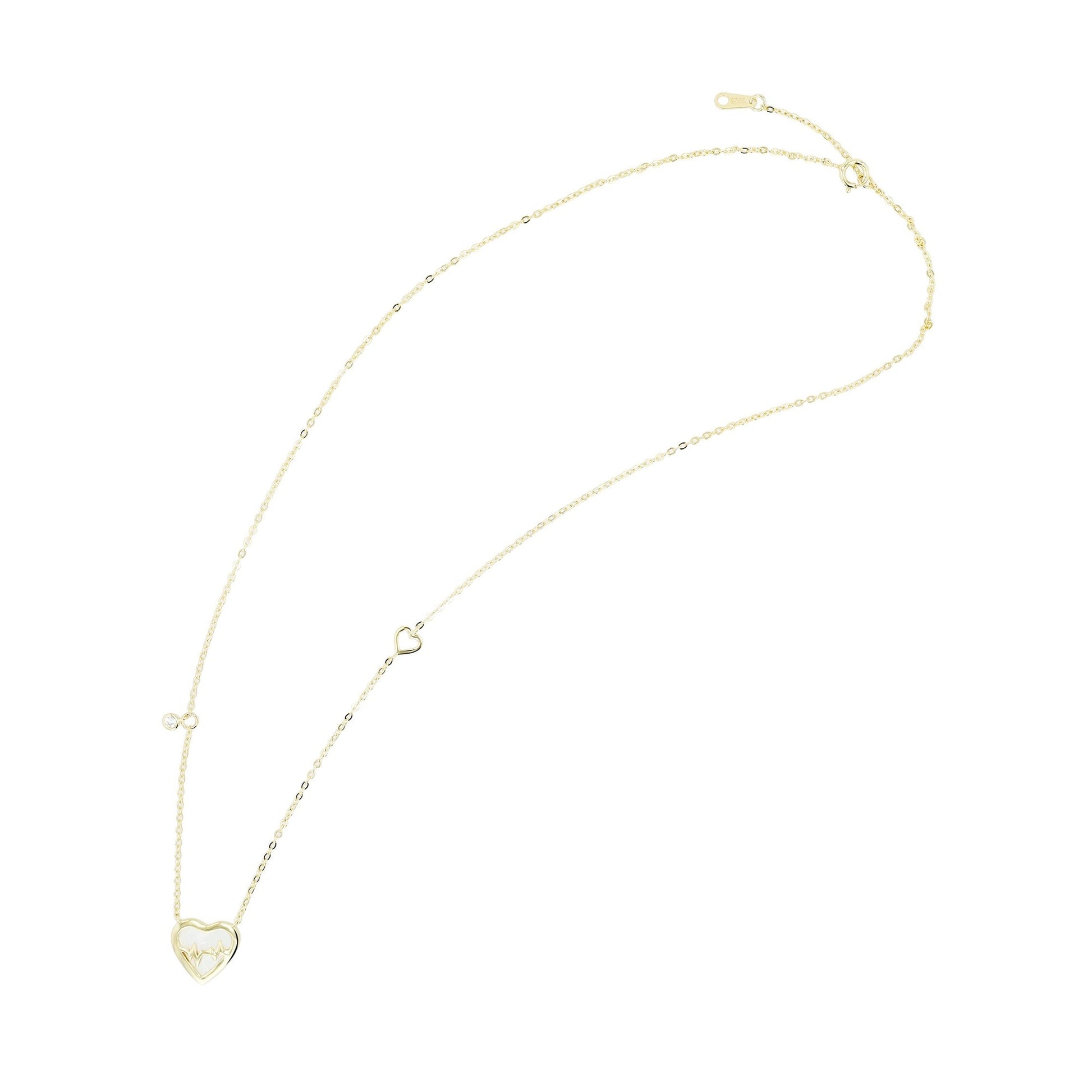 Damen Halskette mit Anhänger – aus 925 Silber