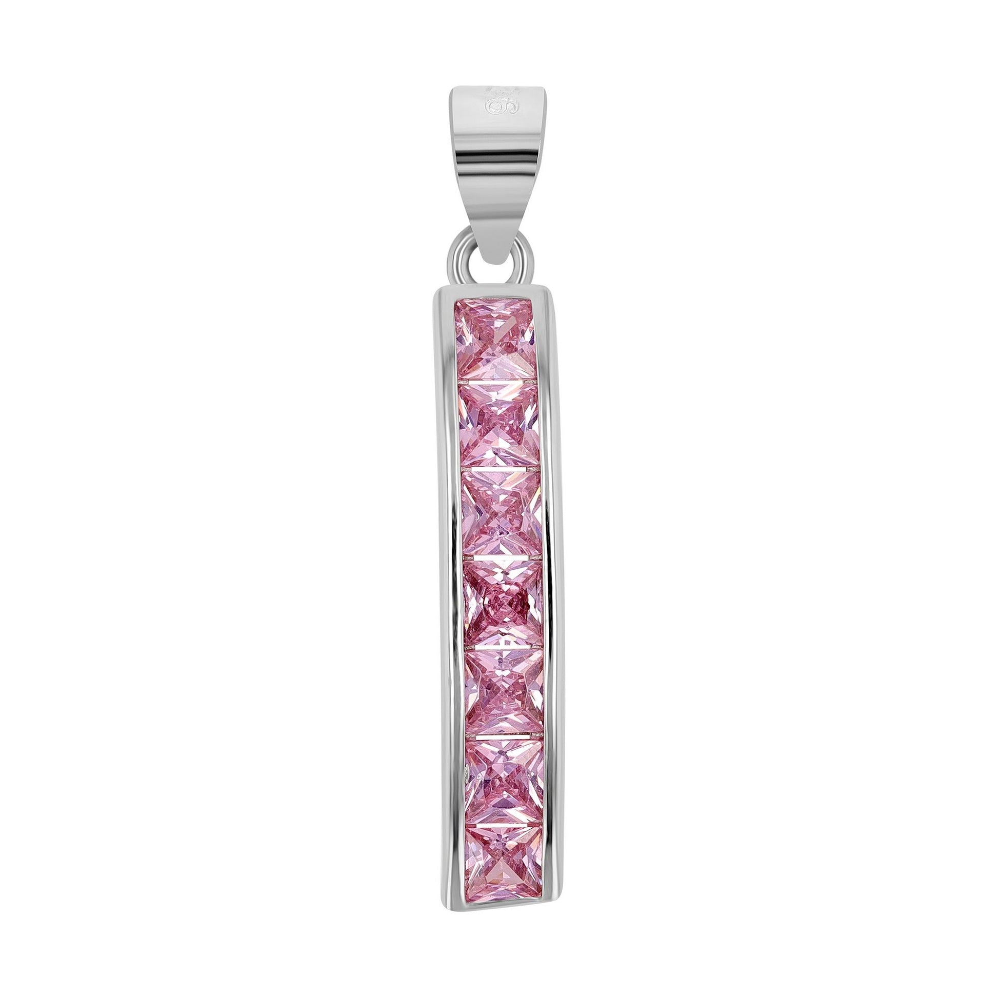 Damen Anhänger aus 925 Silber mit Zirkonia