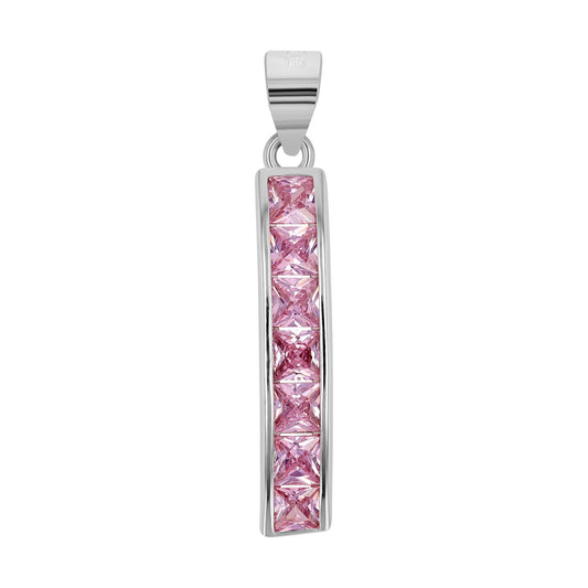 Damen Anhänger aus 925 Silber mit Zirkonia