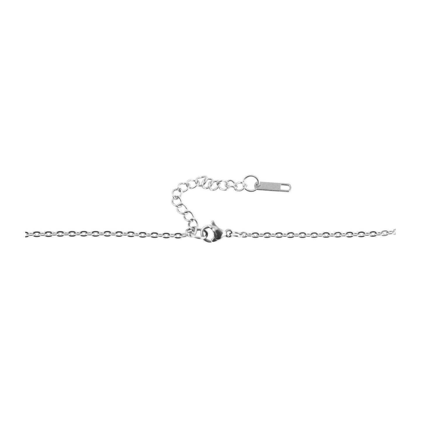 Damen Halskette mit Anhänger – Kreuz aus Edelstahl