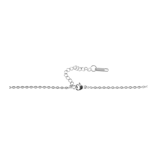 Damen Halskette mit Anhänger – Kreuz aus Edelstahl