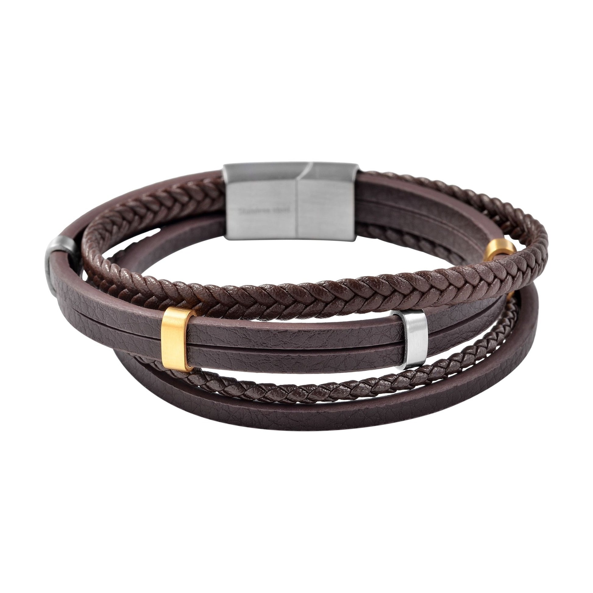 Unisex Armband – Lederarmband aus Leder 23 cm