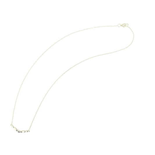 Damen Halskette aus 333 Gold mit Zirkonia 45 cm