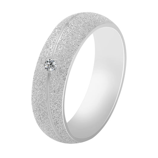 Damen Ring aus Edelstahl