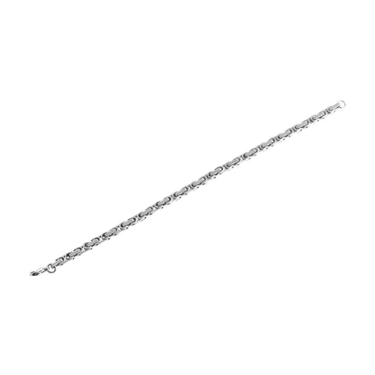 Unisex Armband – Gliederarmband aus Edelstahl 22 cm