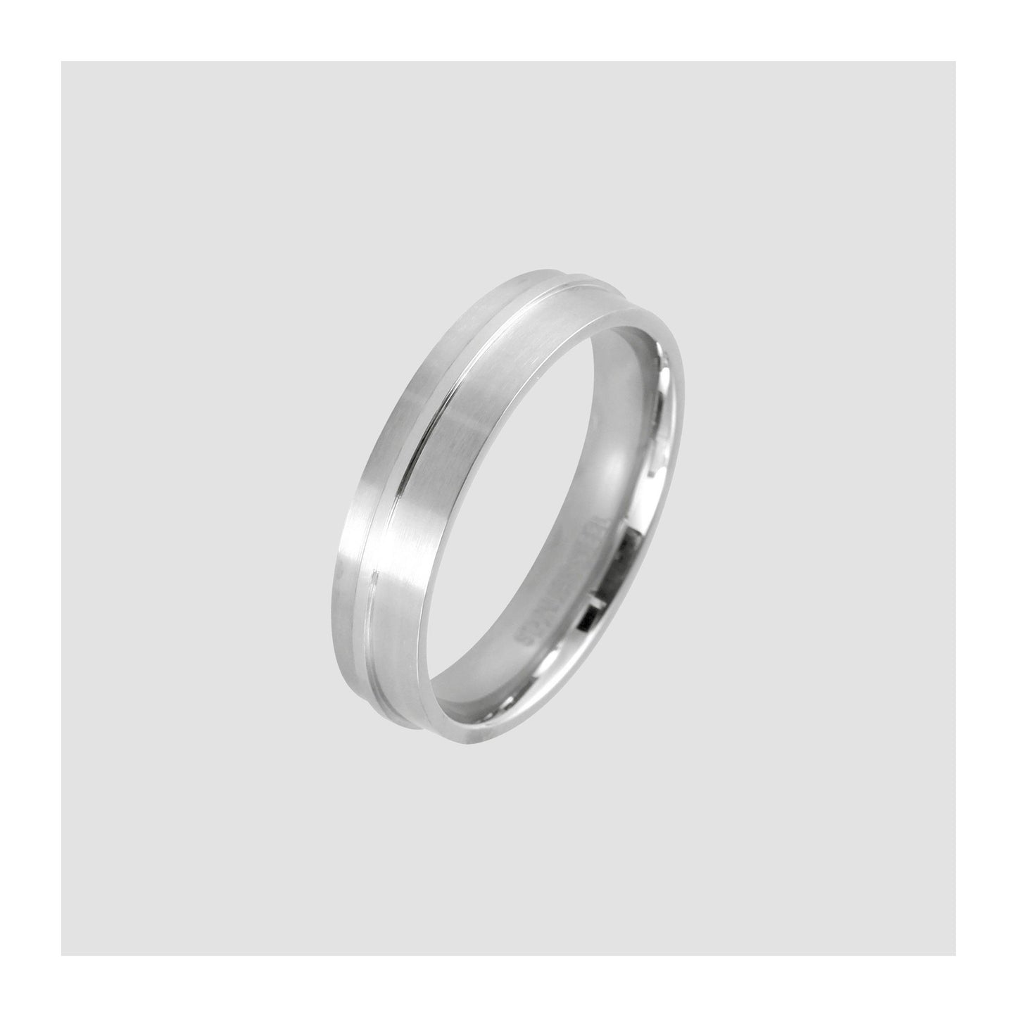 Herren Ring aus Edelstahl