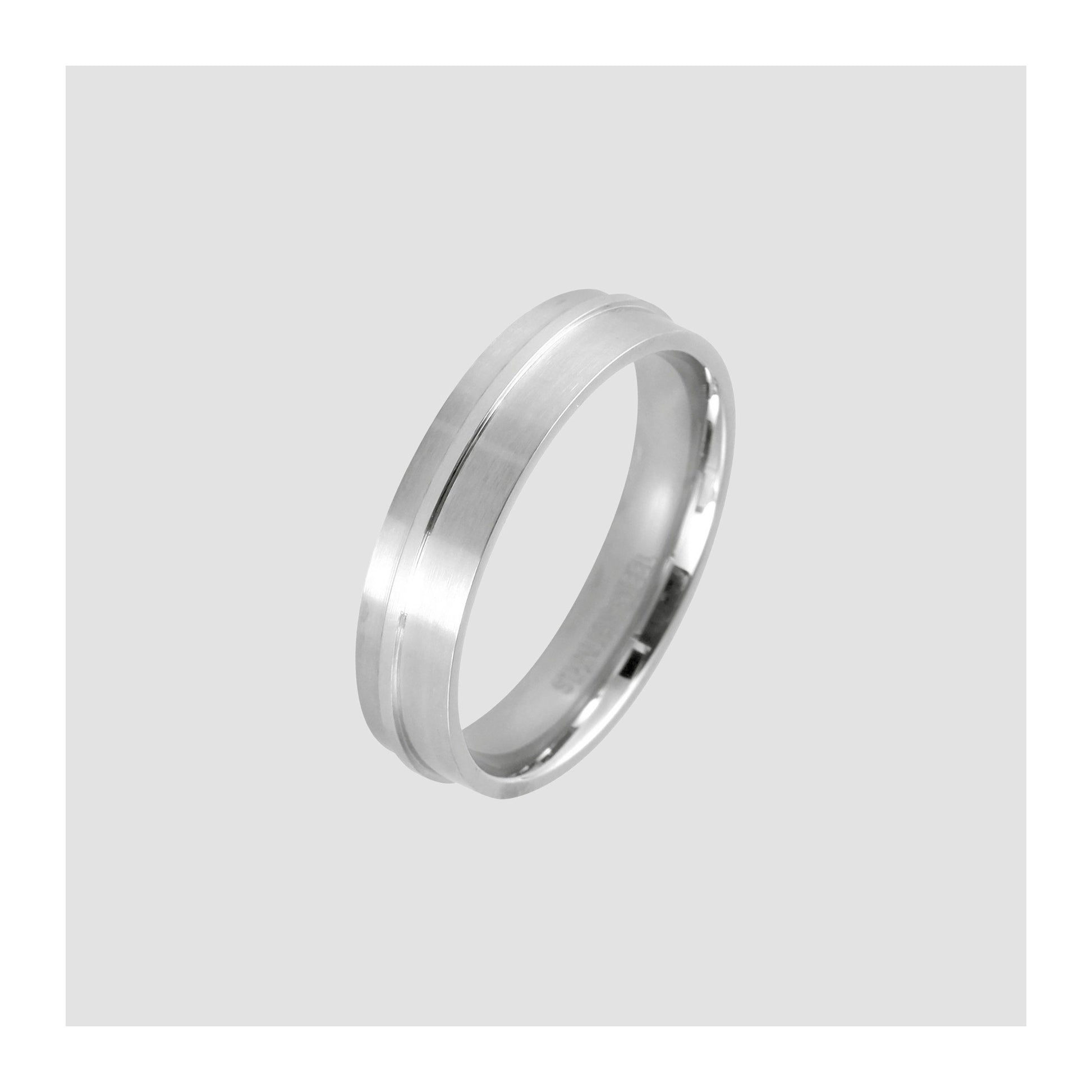 Herren Ring aus Edelstahl