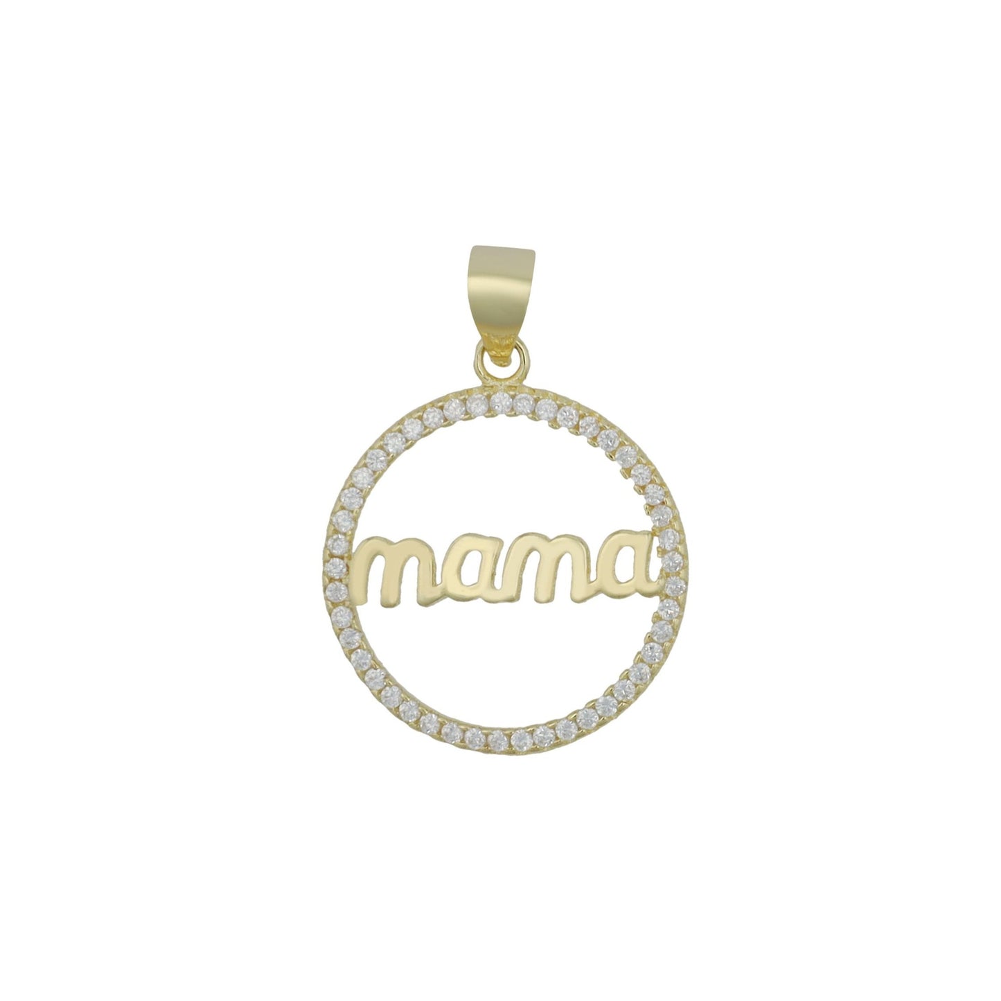 Damen Anhänger aus 925 Silber mit Zirkonia