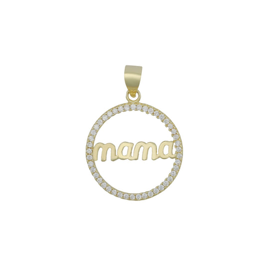 Damen Anhänger aus 925 Silber mit Zirkonia