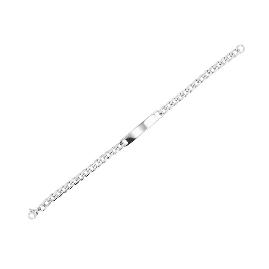 Damen Armband – Panzerarmband aus Edelstahl 18 cm
