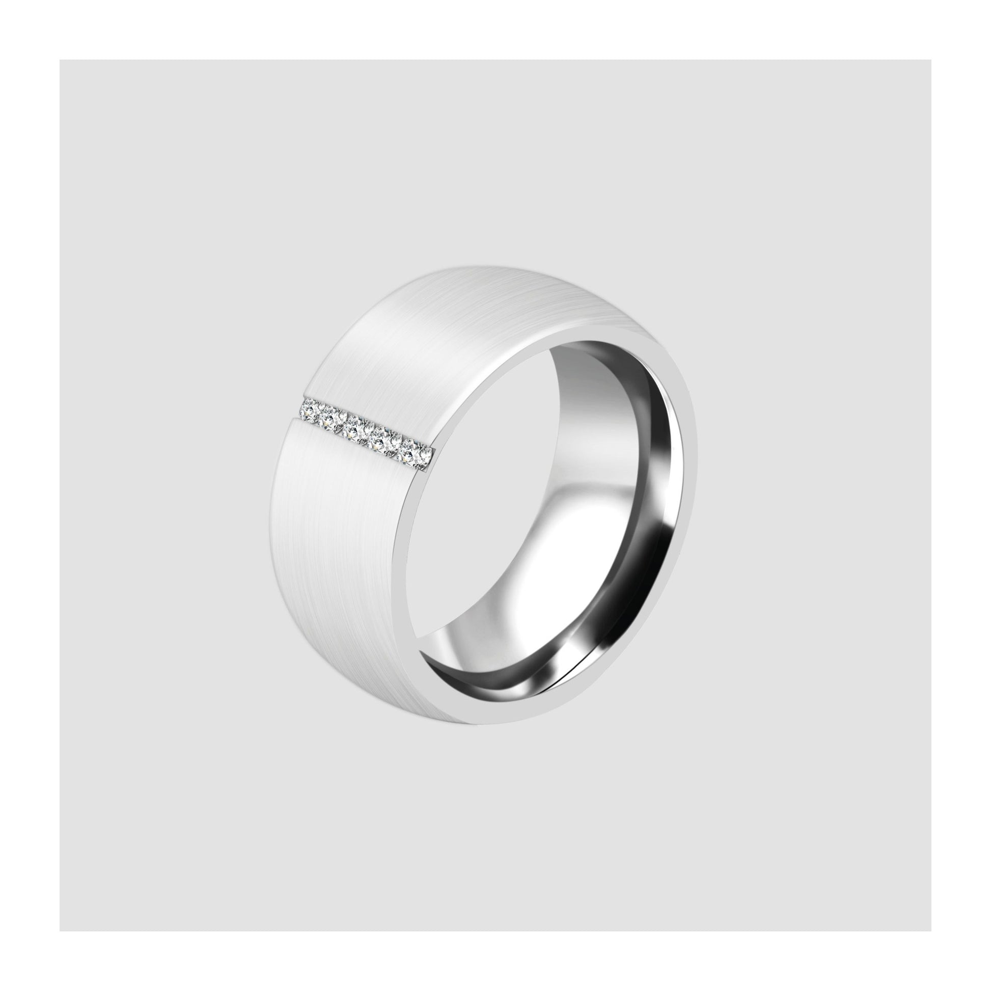 Damen Ring aus Edelstahl