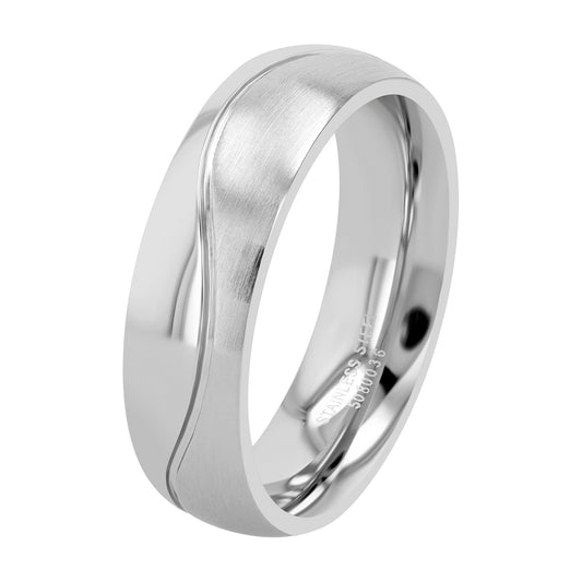 Herren Ring aus Edelstahl