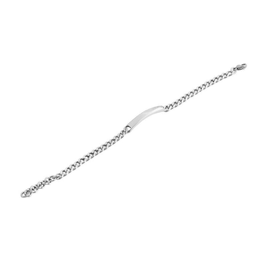Damen Armband – Panzerarmband aus Edelstahl 18 cm
