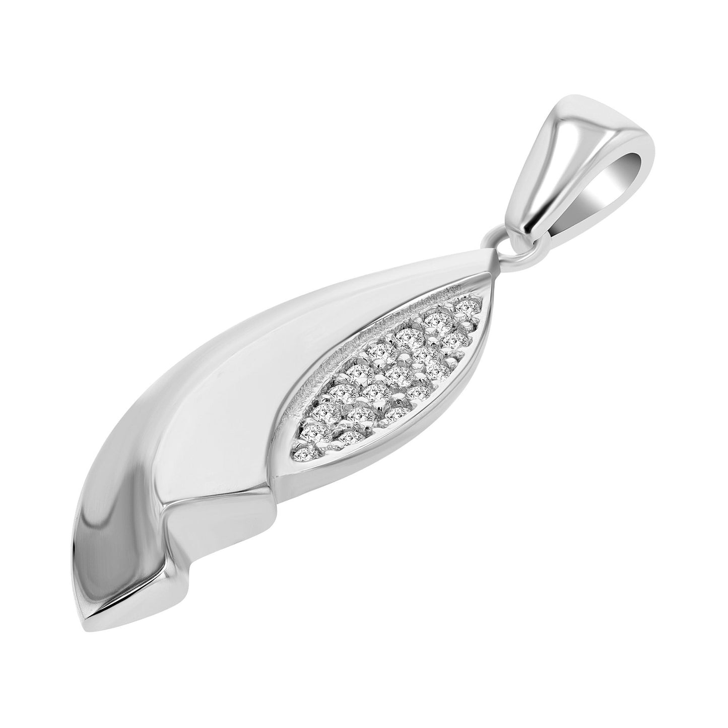 Damen Anhänger aus 333 Gold mit Zirkonia