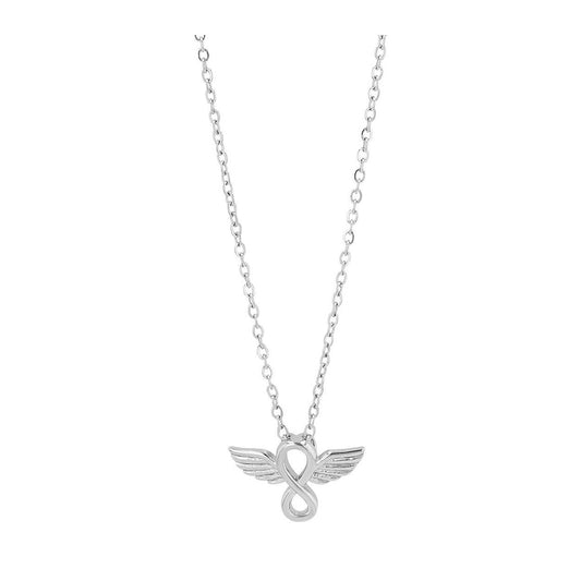 Damen Halskette mit Anhänger – Unendlichkeitszeichen aus 925 Silber
