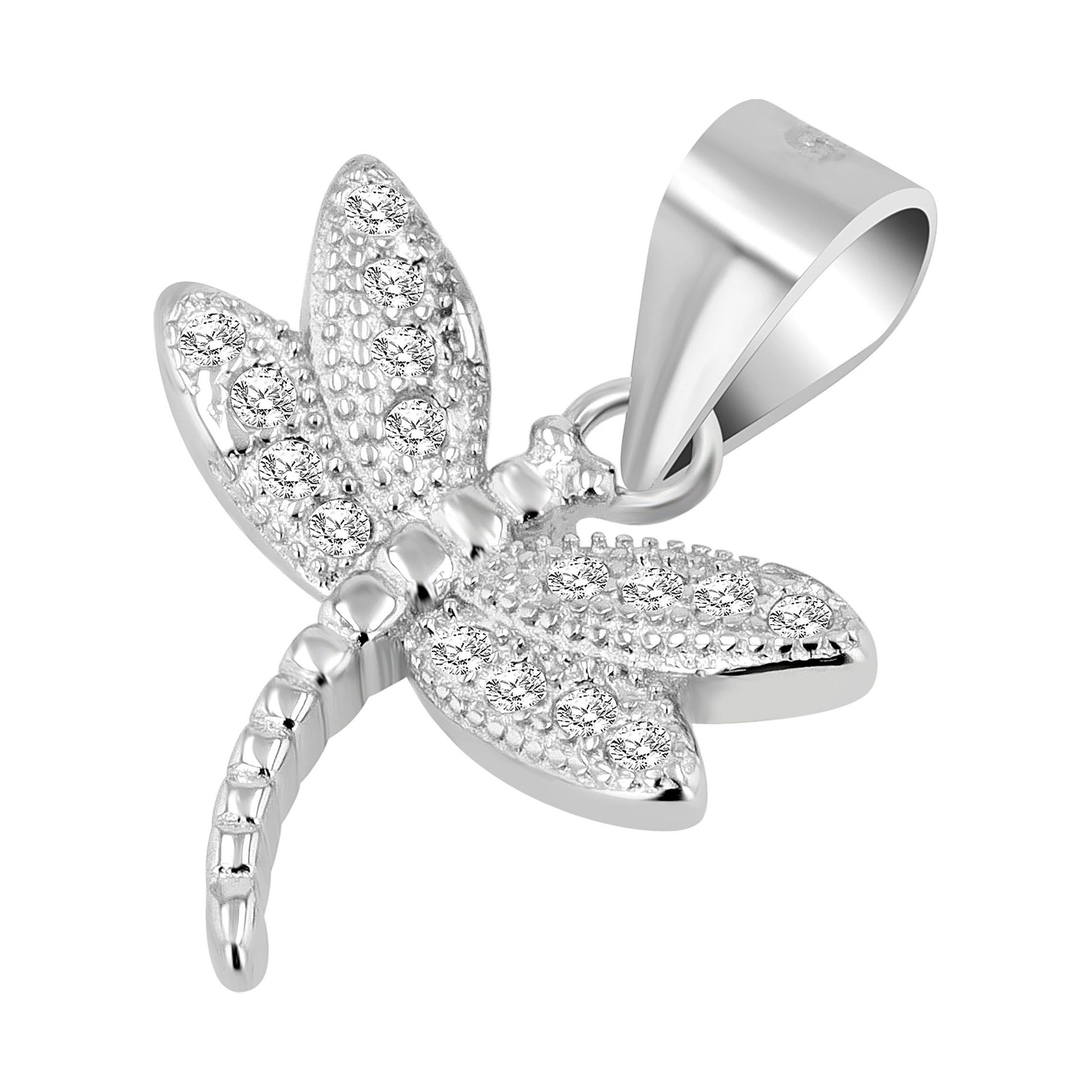 Damen Anhänger – Anhänger aus 925 Silber mit Zirkonia