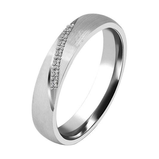 Damen Ring aus 925 Silber mit Zirkonia