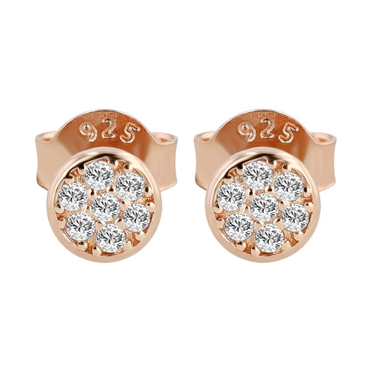 Damen Ohrringe – Ohrstecker aus 925 Silber mit Zirkonia