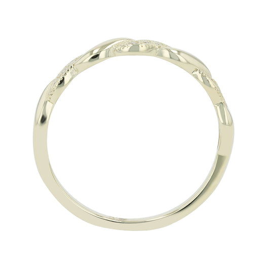 Damen Ring aus 333 Gold mit Zirkonia