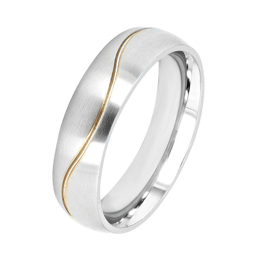 Herren Ring aus Edelstahl