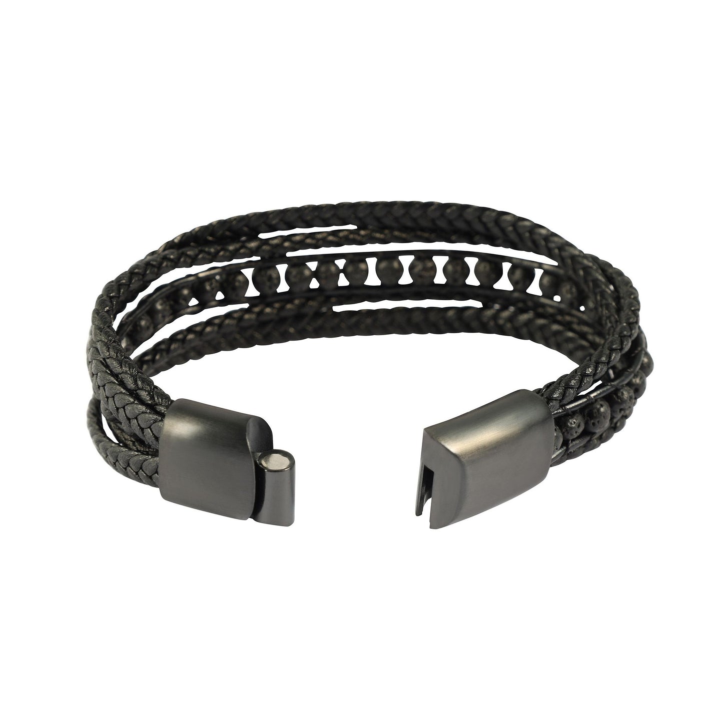 Herren Armband – Lederarmband aus Leder 17 cm