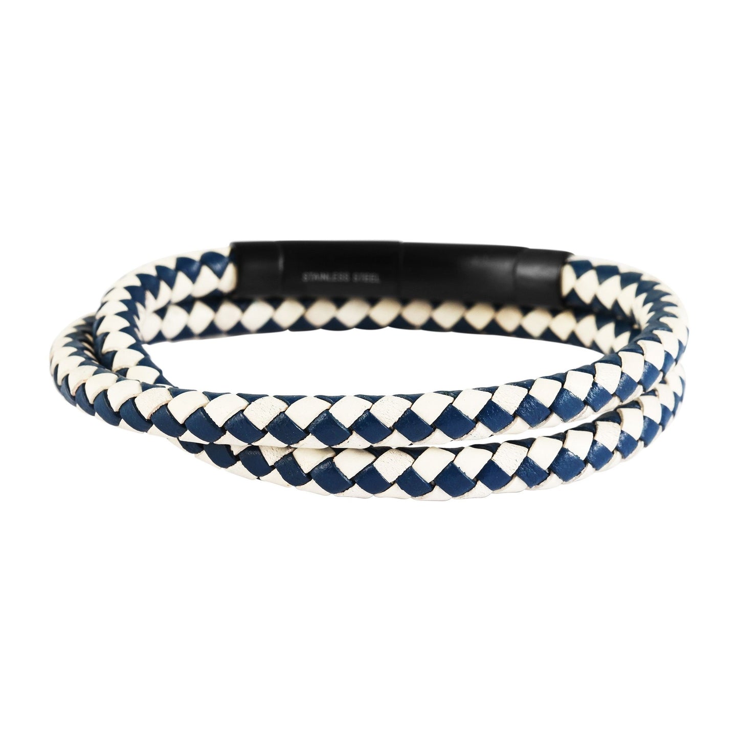 Herren Armband – Wickelarmband aus Leder 43 cm
