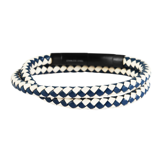 Herren Armband – Wickelarmband aus Leder 43 cm