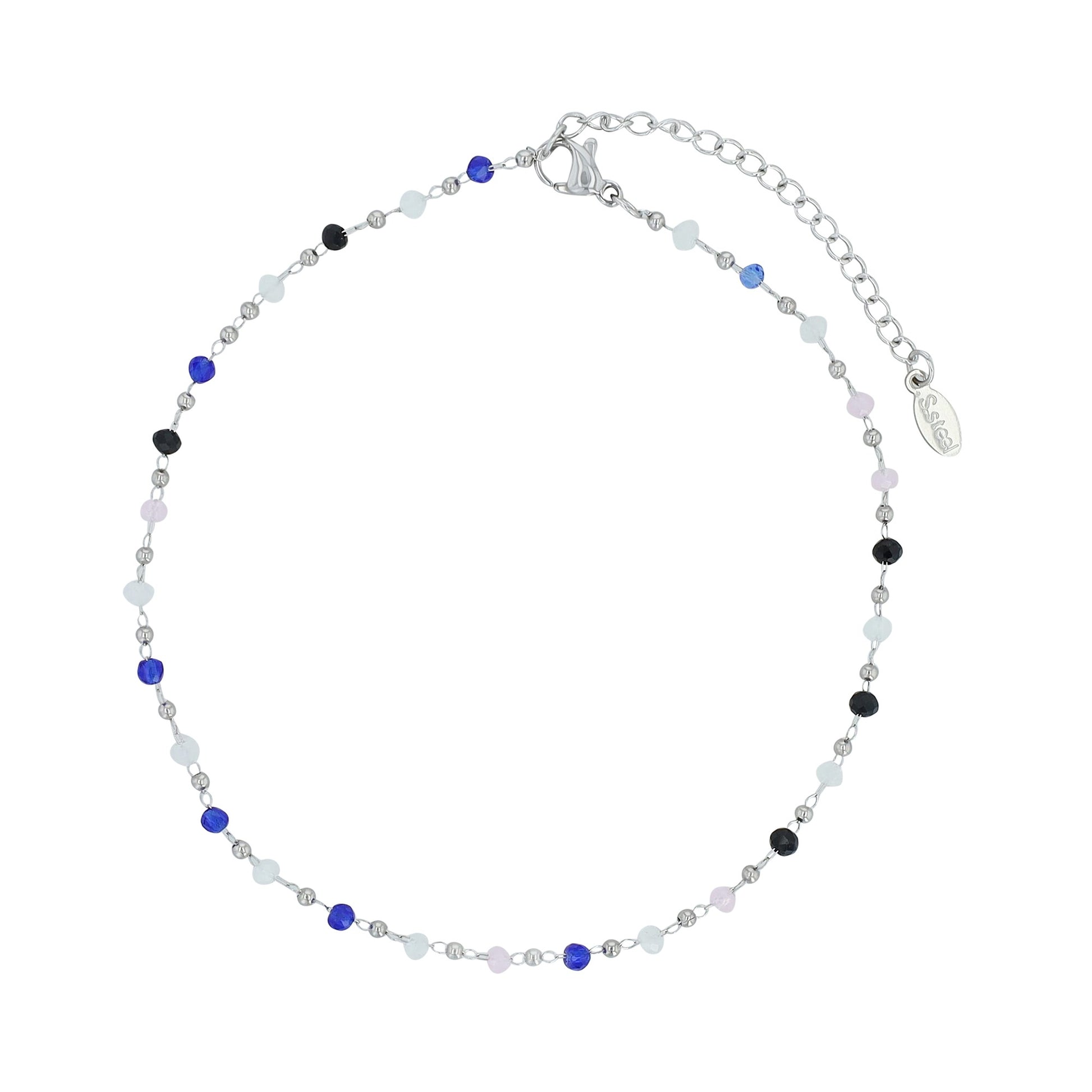 Damen Anhänger aus Edelstahl mit Perle