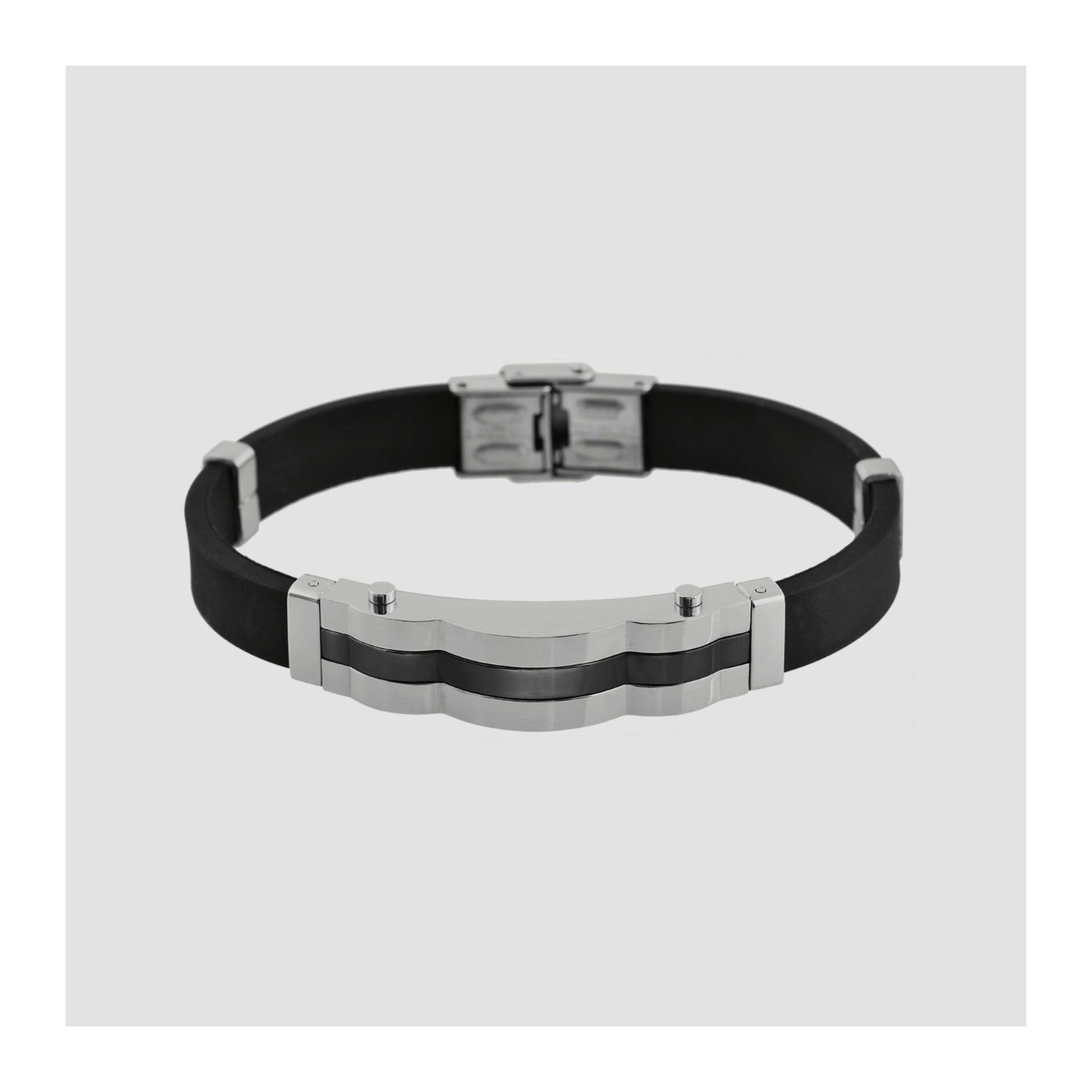 Damen Armband aus Kautschuk 21 cm