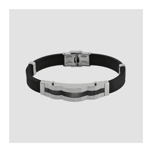 Damen Armband aus Kautschuk 21 cm