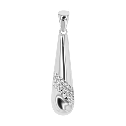 Damen Anhänger aus 333 Gold mit Zirkonia