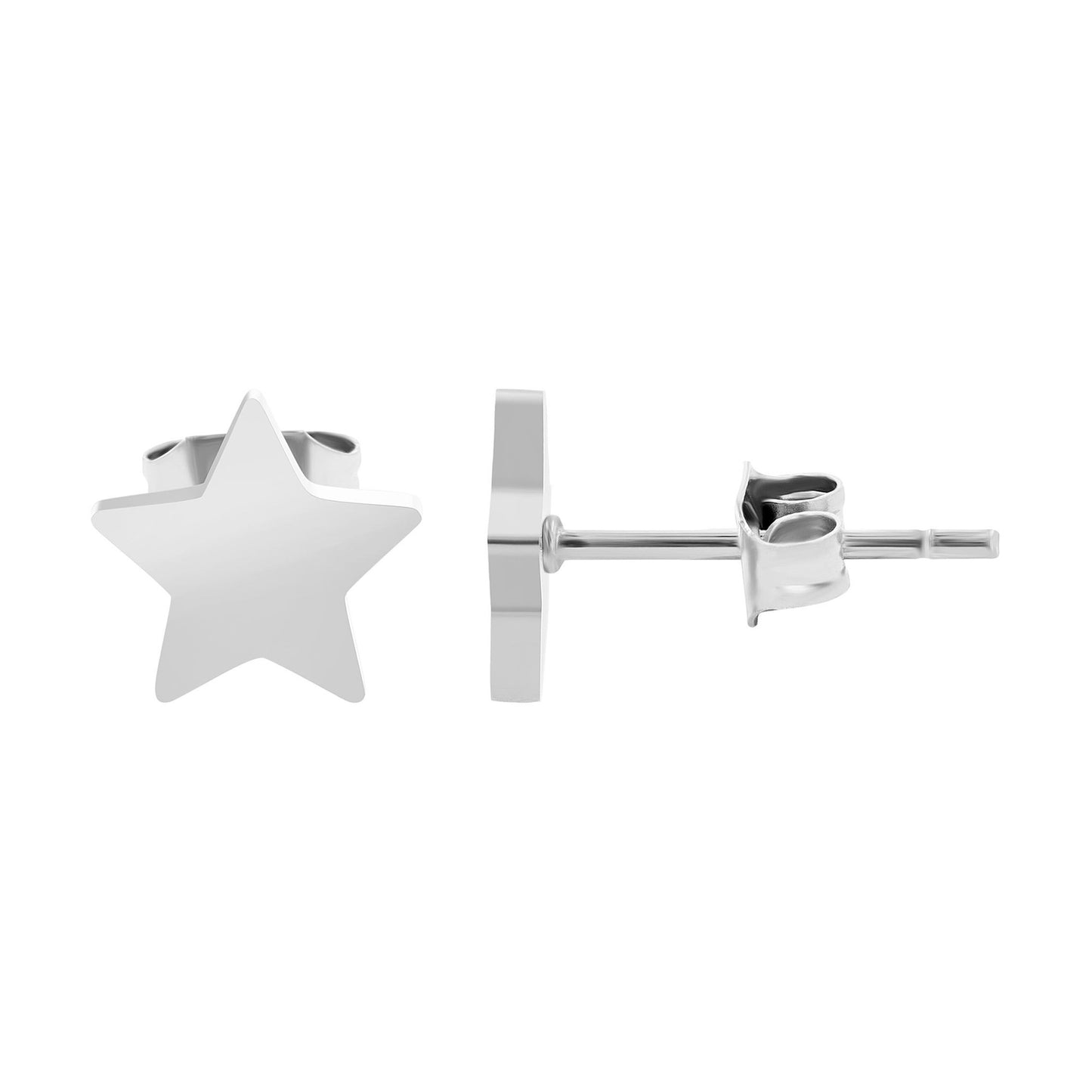 Damen Ohrringe – Ohrstecker aus Edelstahl mit Strass Steinchen