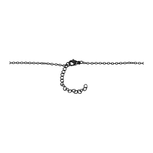 Unisex Halskette – Ankerkette aus Edelstahl 40+5