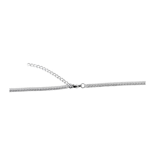 Damen Halskette aus Edelstahl 50 cm