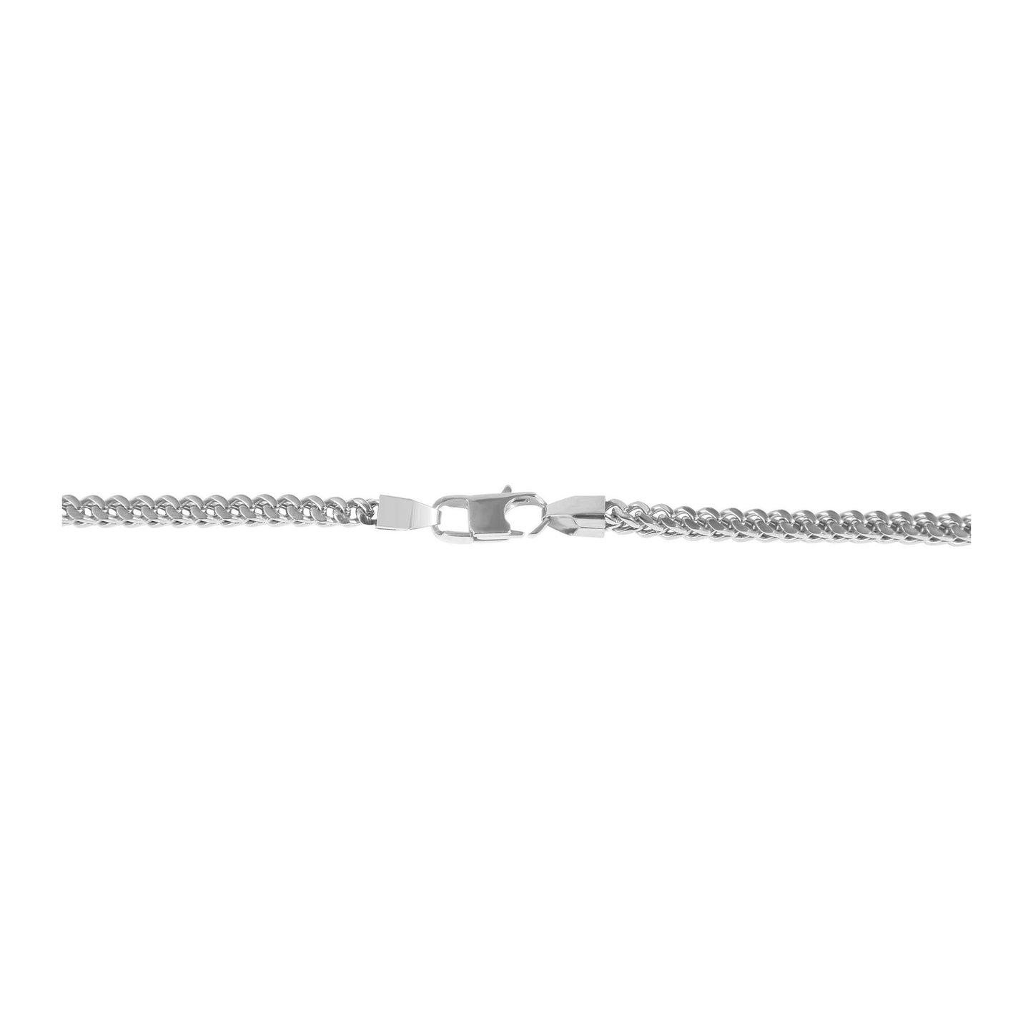 Unisex Halskette aus Edelstahl 50 cm