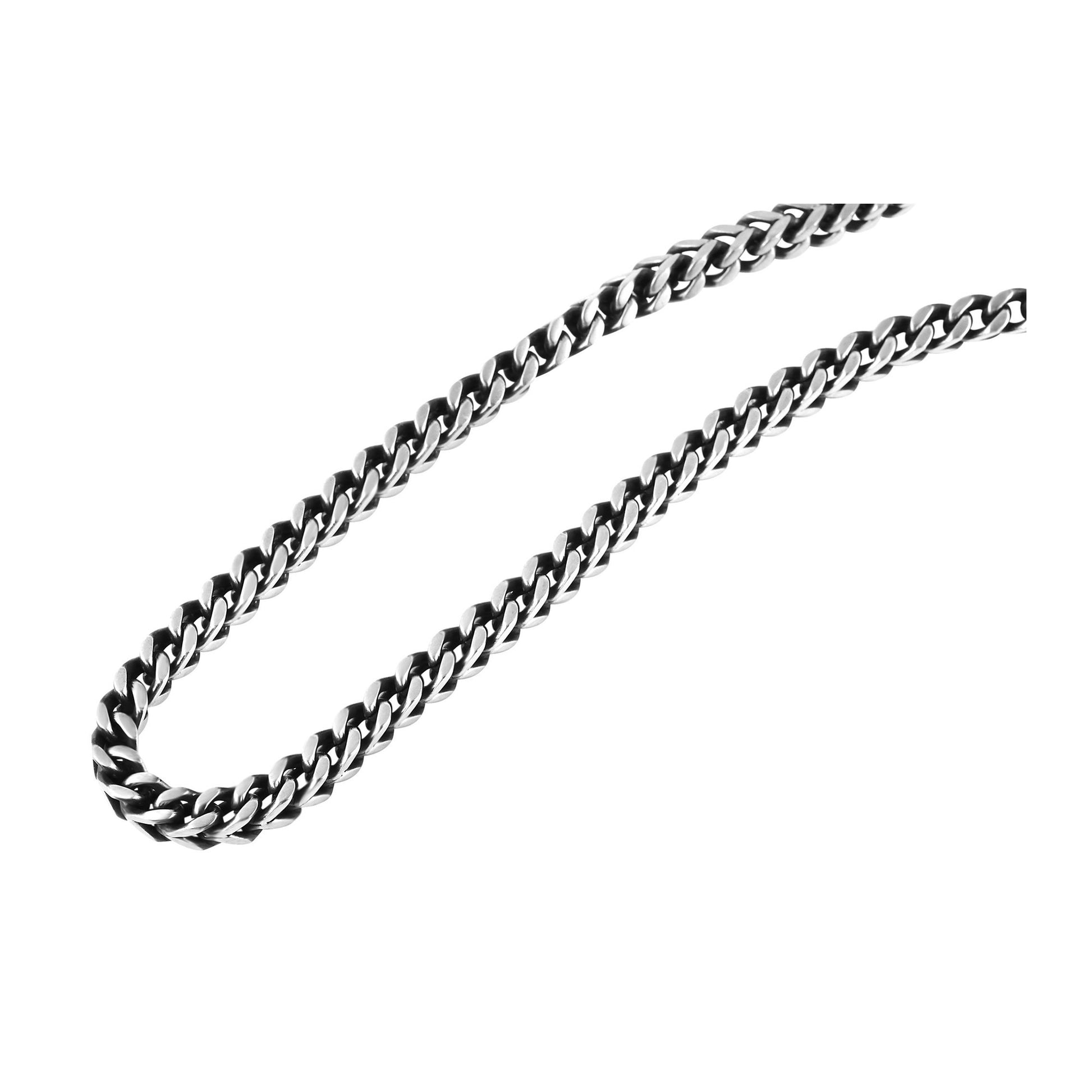 Herren Halskette aus Edelstahl 60 cm