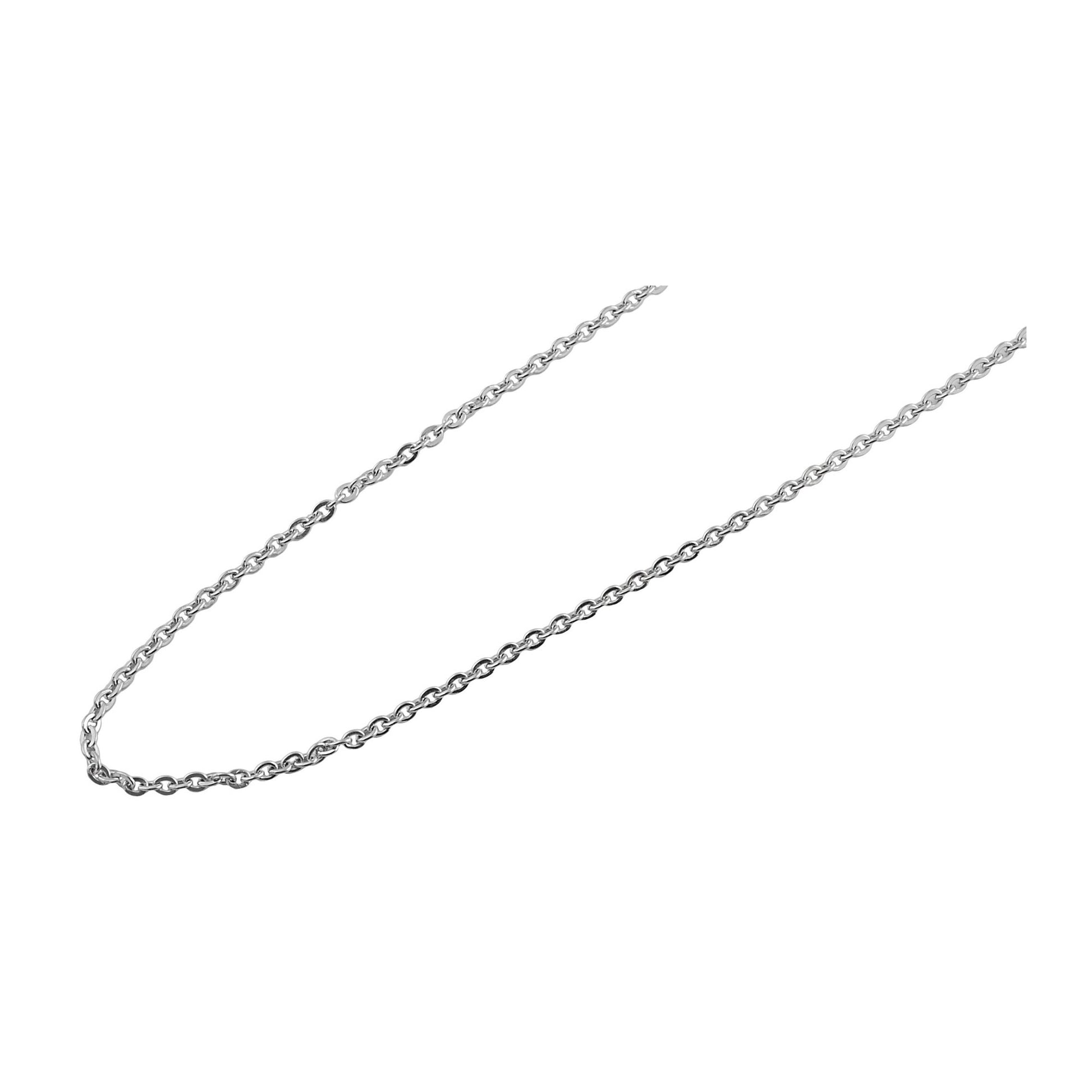 Unisex Halskette – Ankerkette aus Edelstahl 55 cm