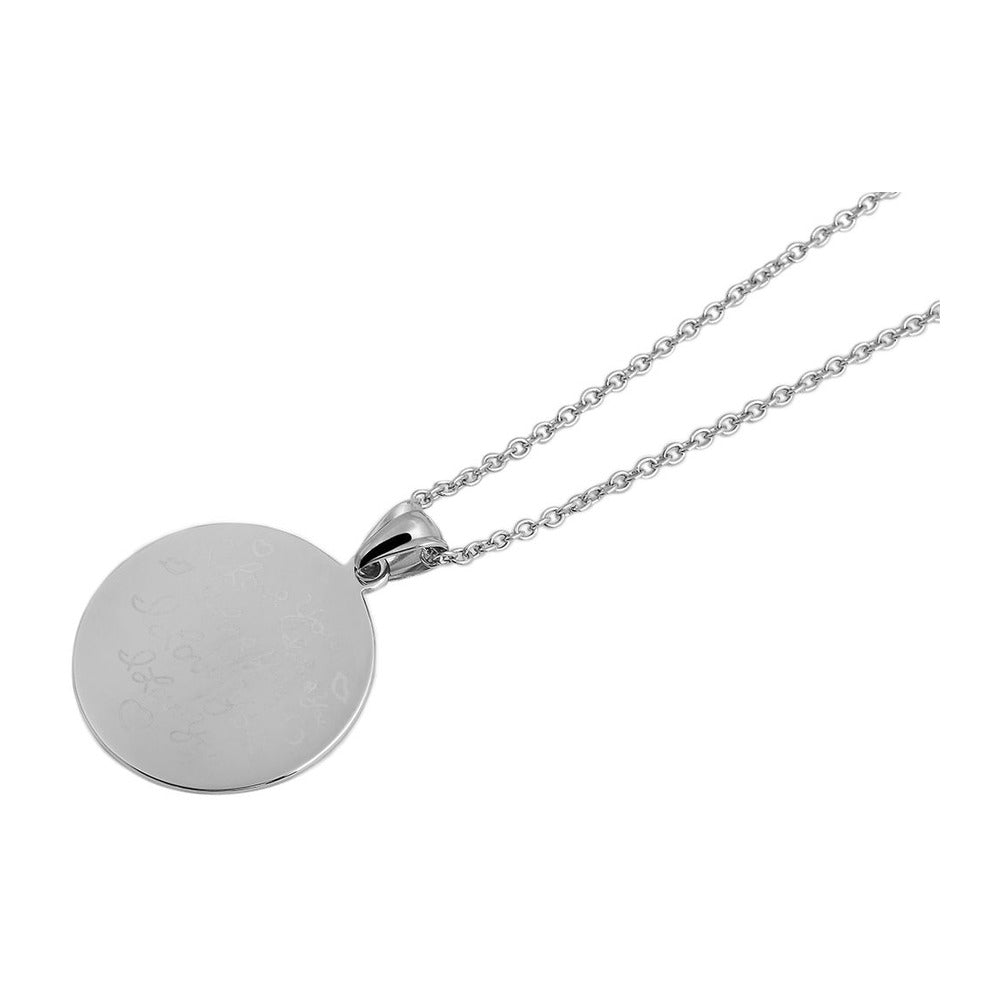 Damen Halskette – Ankerkette aus Edelstahl 43 cm