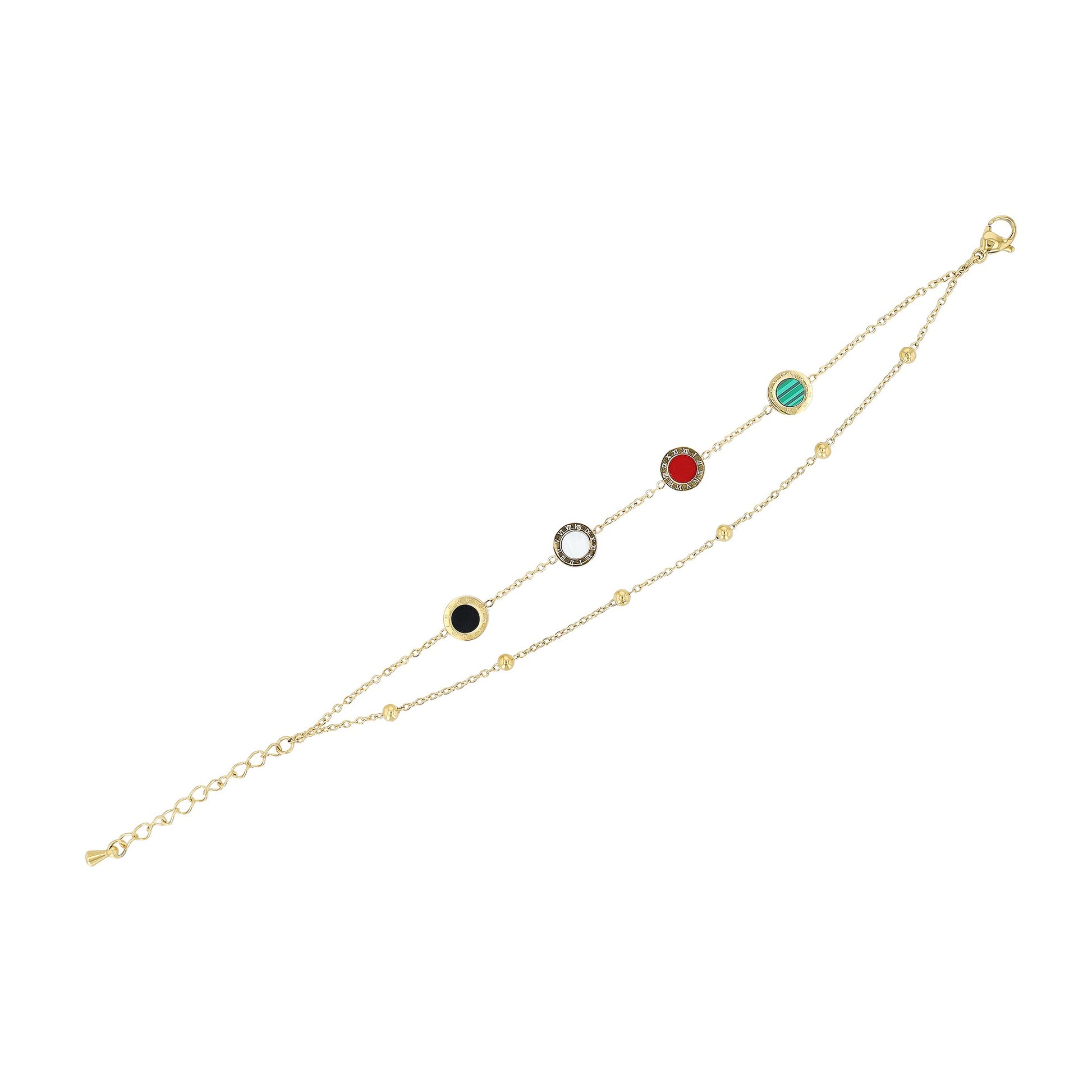 Damen Armband aus Edelstahl 16+3 cm