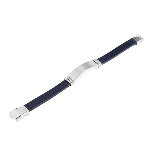 Herren Armband aus Leder 21 cm